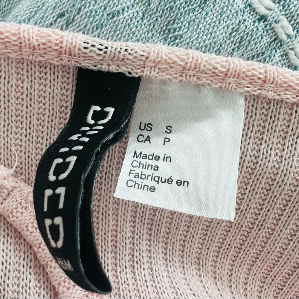 Ribbed Top - Powder Pink - Picture 4 of 5